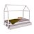 Lit-cabane en pin massif