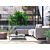 Quick-Dry-Lounge Eck-Sofa, 3-teilig