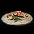 Plateau tournant en ardoise Climaqua Rondel Rusty