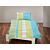 Linge de lit avec motif rayé géométrique