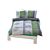 Linge de lit avec motif artistique