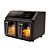 Doppel Heissluftfritteuse 4 in 1