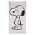 Linge de plage PEANUTS Snoopy Beach en velours