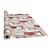 Nappe en acrylique avec motif de cœurs et d'ornements