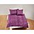 Draps-housses aux coloris assortis: cannelle, mûre
