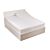 Molleton-housse en éponge pour matelas Boxspring, avec encoche à la tête
